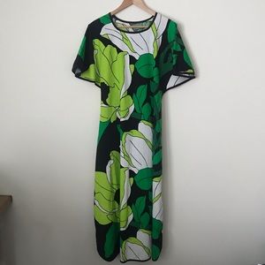 Vintage Finnish wrap tie dress